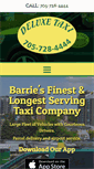 Mobile Screenshot of deluxtaxi.ca